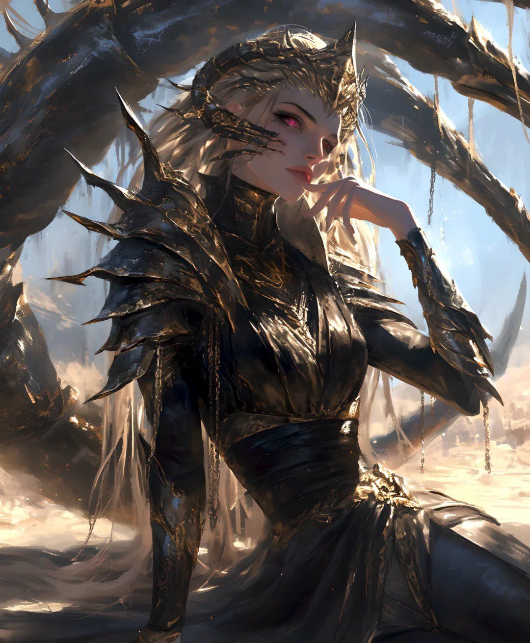 hình ảnh cung bọ cạp nữ anime (1)