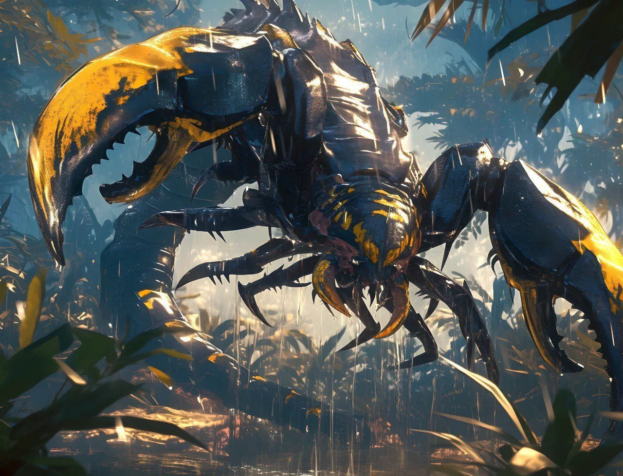 hình ảnh cung bọ cạp nữ anime (6)