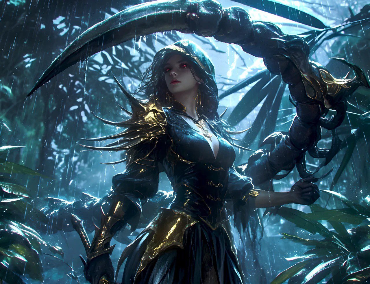 hình ảnh cung bọ cạp nữ anime (7)