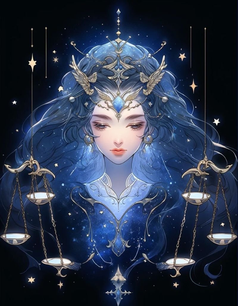 hình ảnh cung thiên bình nữ anime (11)