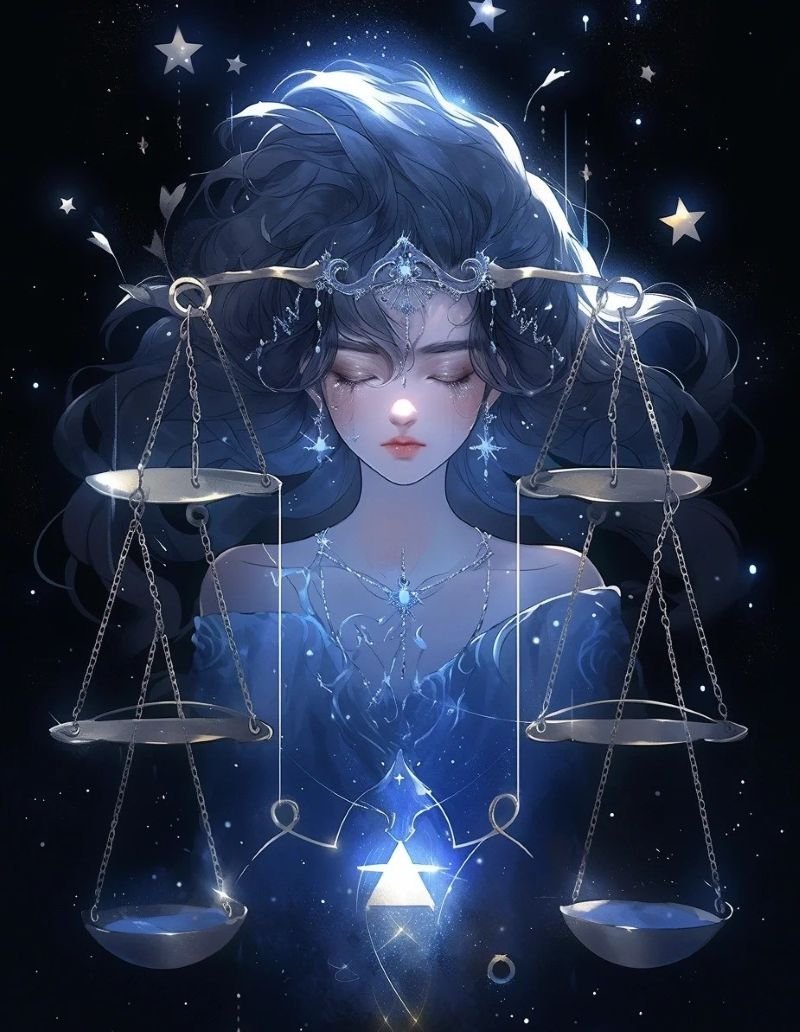 hình ảnh cung thiên bình nữ anime (13)