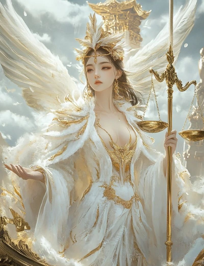 hình ảnh cung thiên bình nữ anime (19)