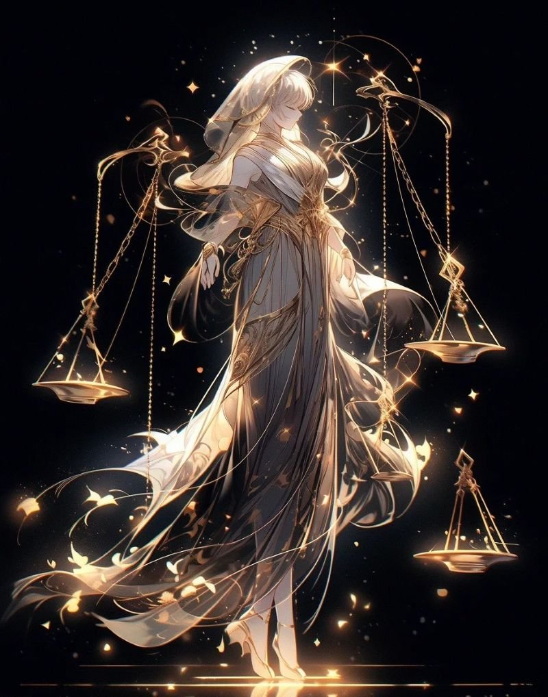 hình ảnh cung thiên bình nữ anime (29)