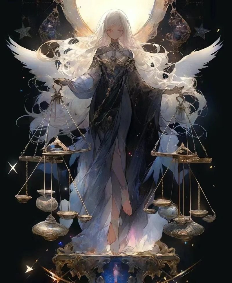 hình ảnh cung thiên bình nữ anime (3)