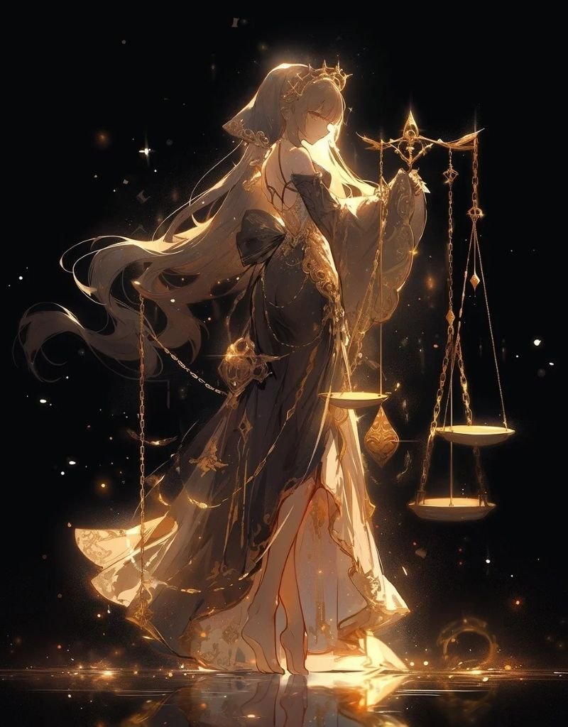 hình ảnh cung thiên bình nữ anime (30)