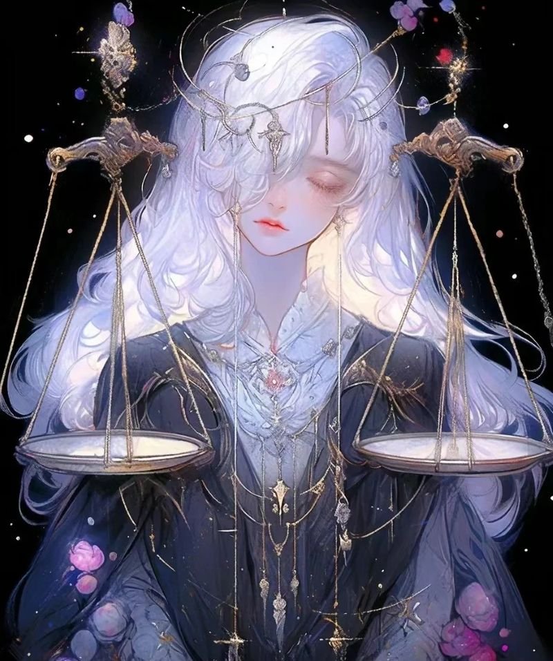 hình ảnh cung thiên bình nữ anime (6)