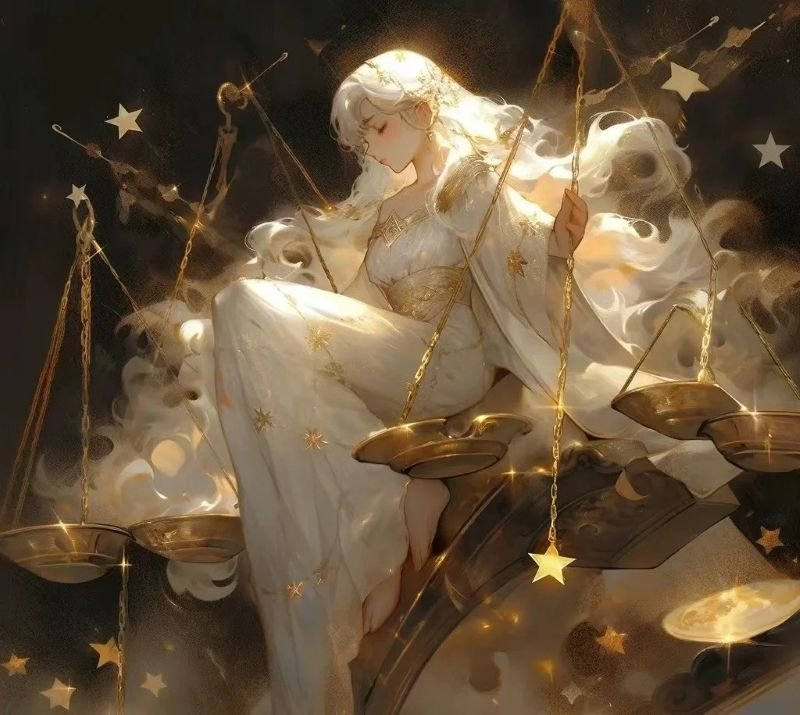 hình ảnh cung thiên bình nữ anime (7)