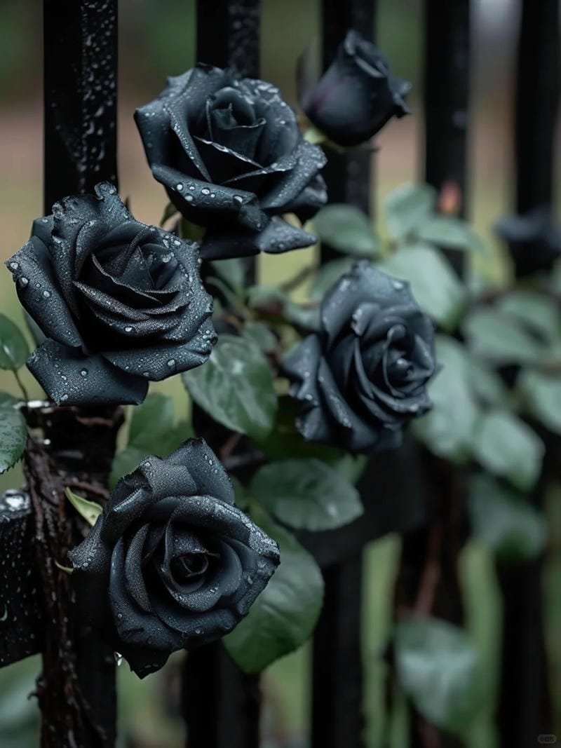 hình ảnh hoa hồng đen (2)