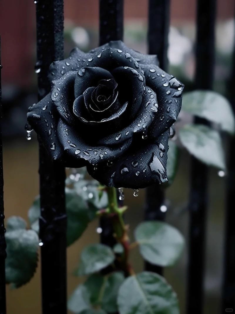 hình ảnh hoa hồng đen (3)