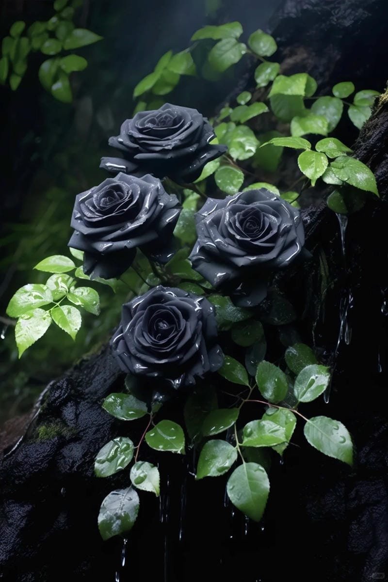 hình ảnh hoa hồng đen (4)