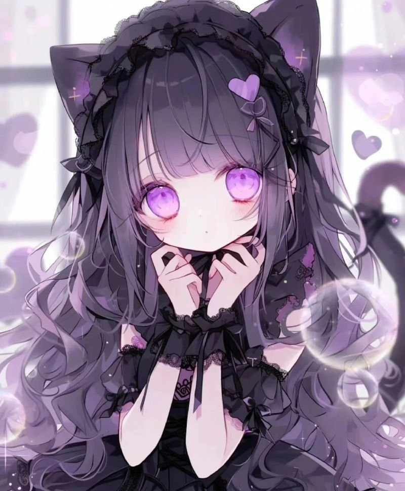 kuromi anime girl cute 17