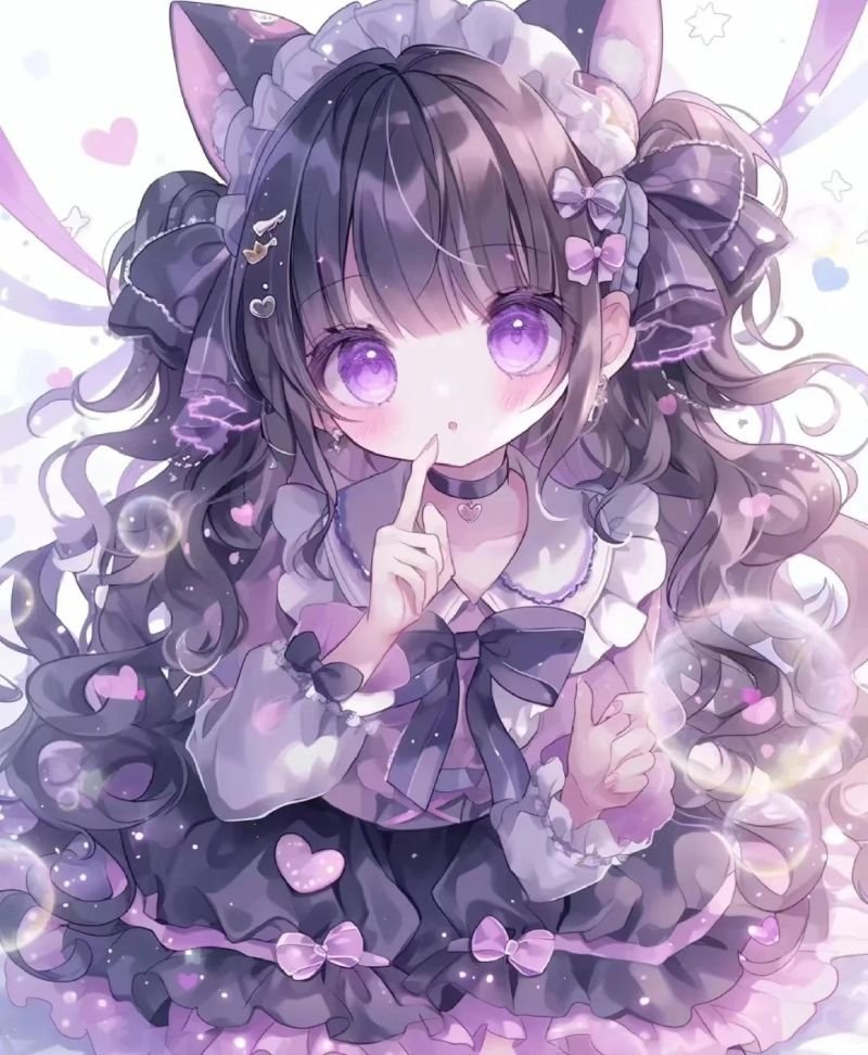 kuromi anime girl cute 18