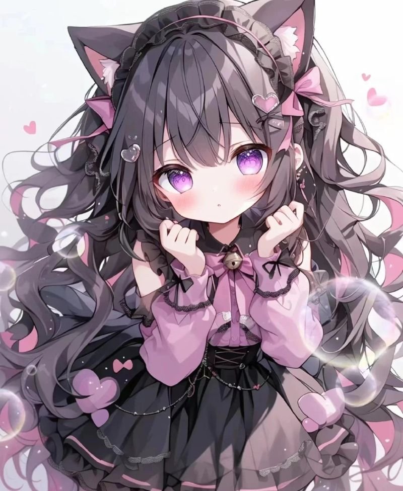 kuromi anime girl cute 20