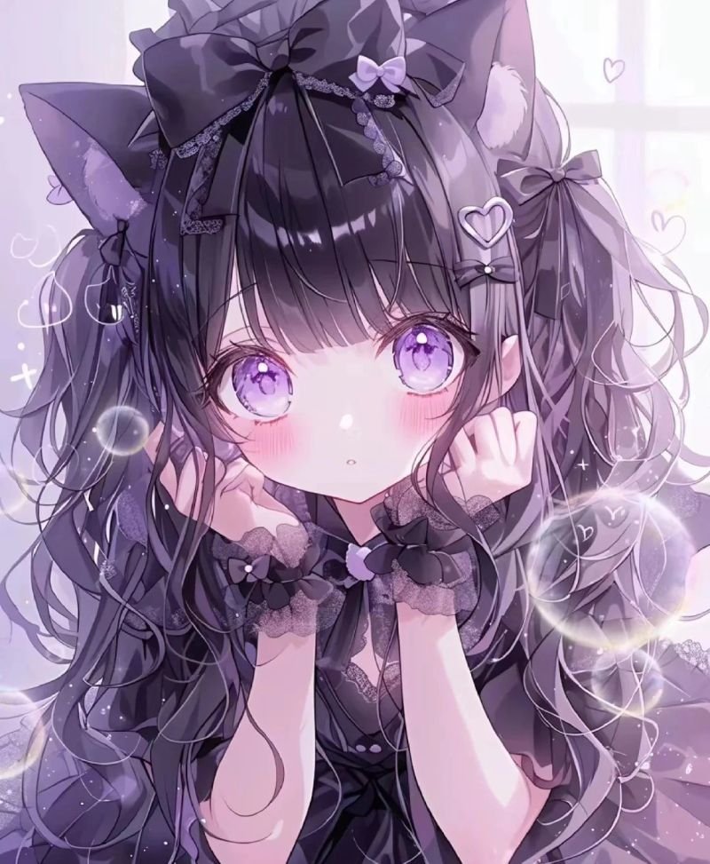 kuromi anime girl cute 24