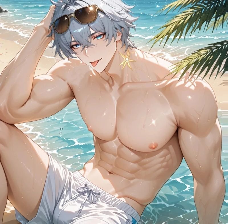 trai anime 6 múi 22