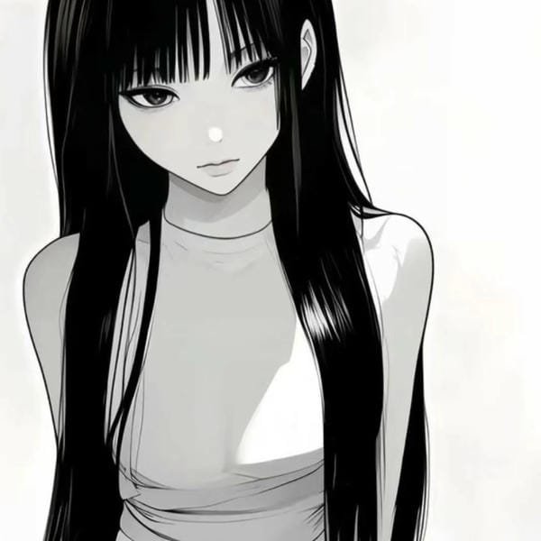 ảnh anime đen trắng (19) ảnh anime đen trắng (19)