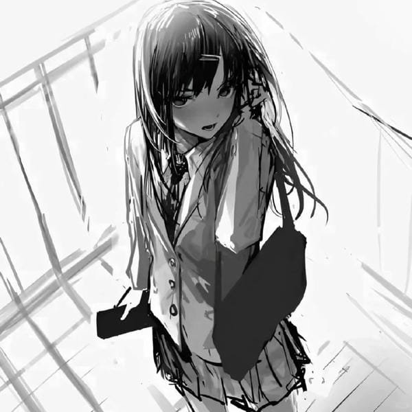 ảnh anime đen trắng ảnh anime đen trắng