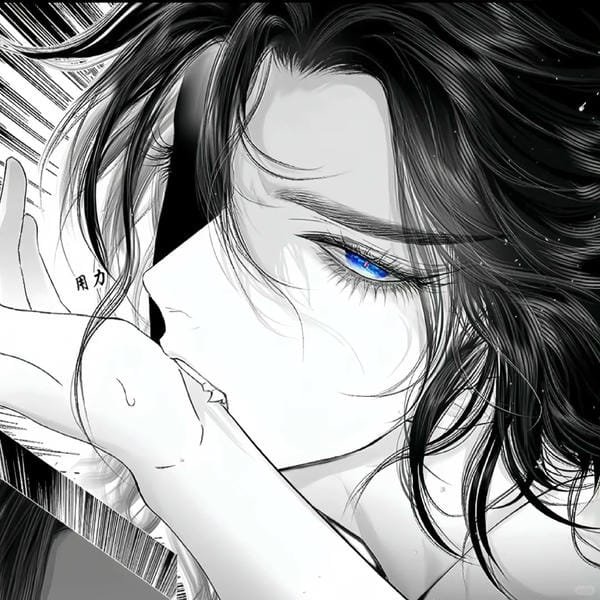 ảnh anime nam buồn đen trắng (20)