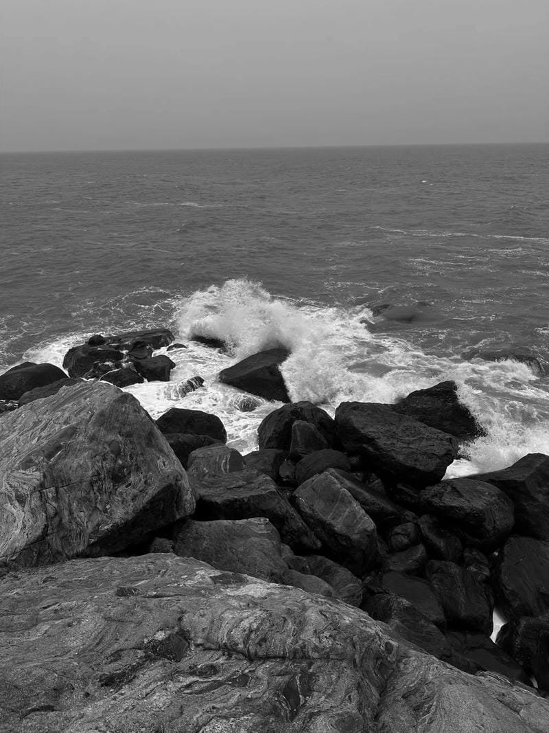 ảnh biển đen trắng (39)