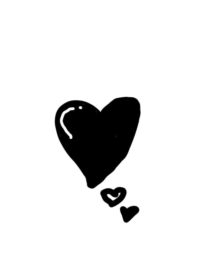 ảnh trái tim đen (37)