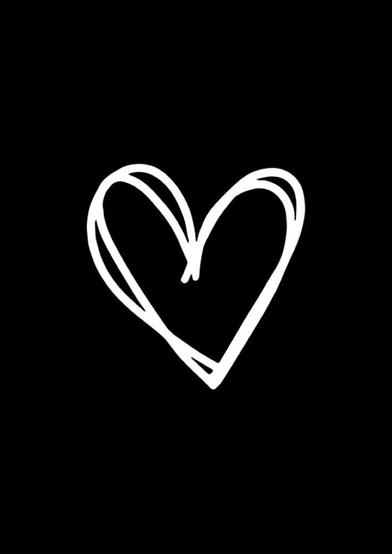 ảnh trái tim đen (7)