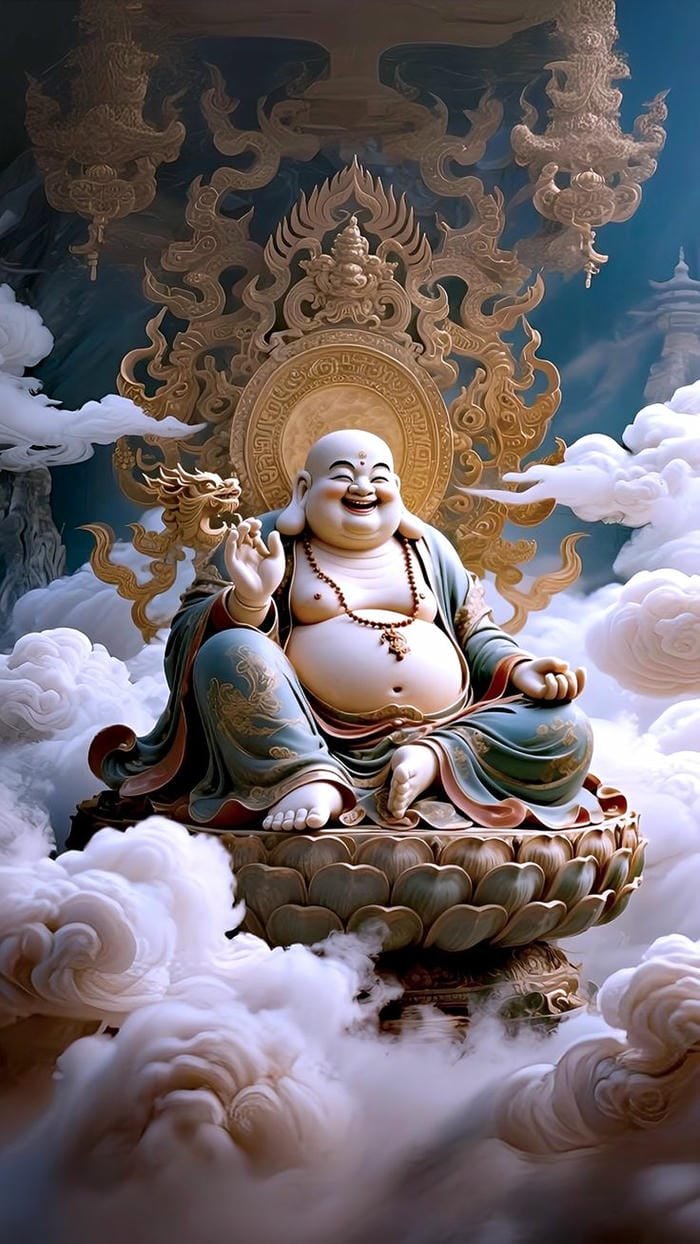 ảnh tượng phật di lặc đẹp