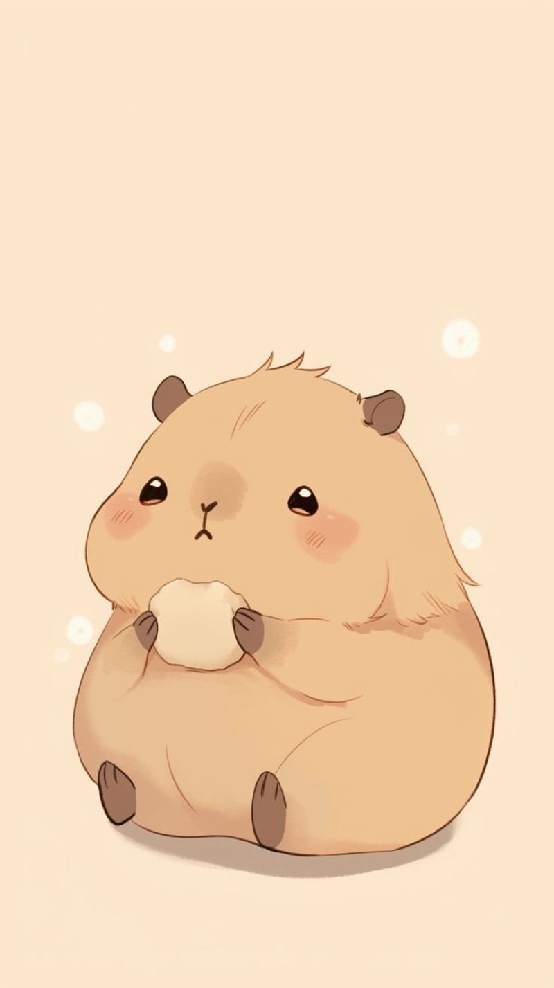 hình ảnh capybara cute anime (10)