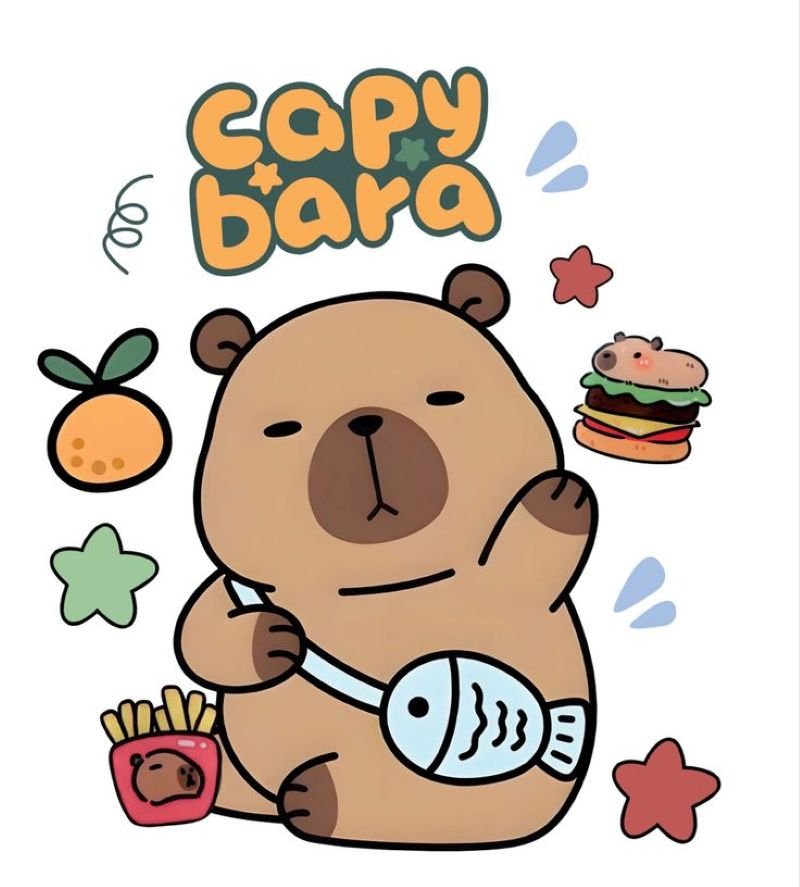 hình ảnh capybara cute anime (15)