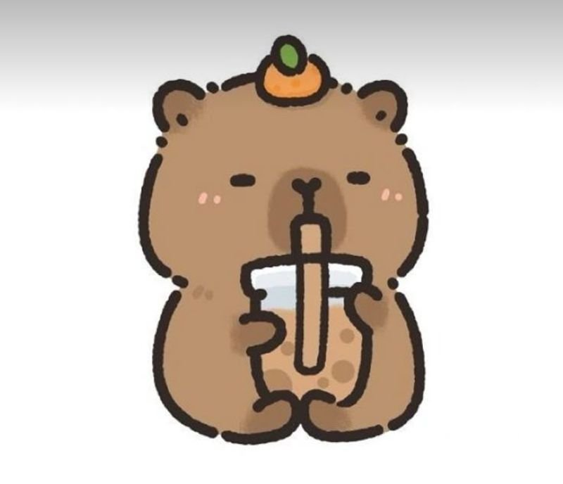 hình ảnh capybara cute anime (26)