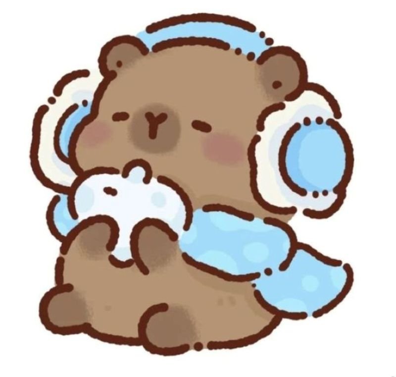 hình ảnh capybara cute anime (27)