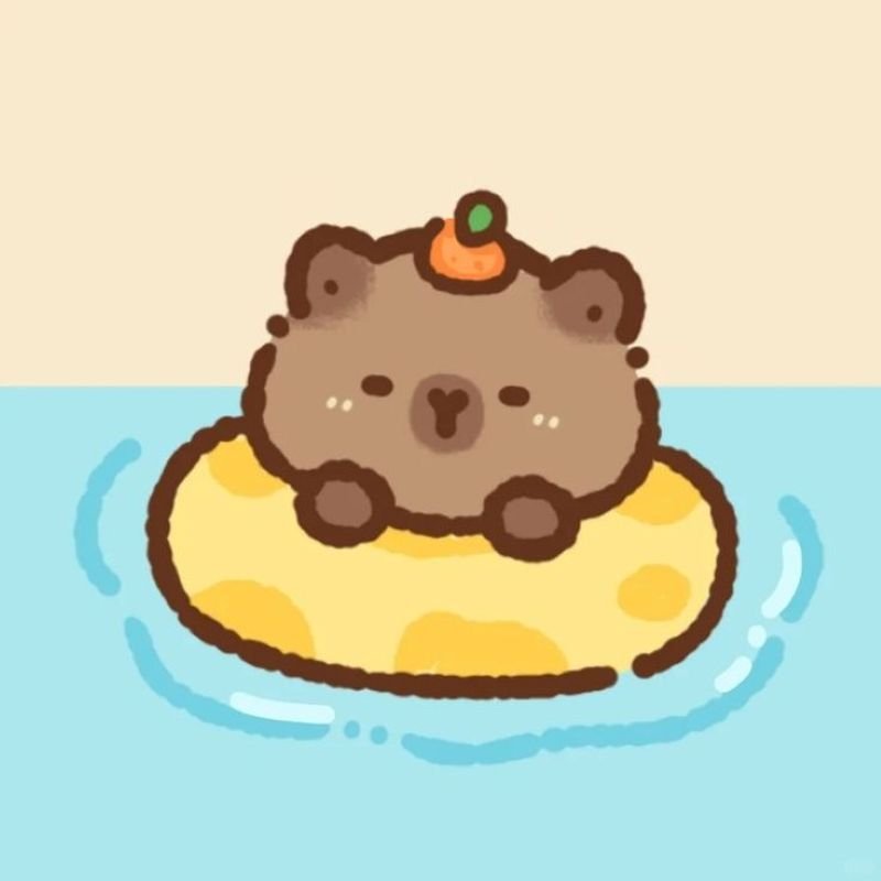 hình ảnh capybara cute anime (3)