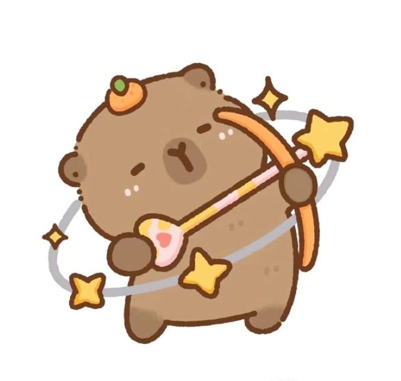 hình ảnh capybara cute anime (30)