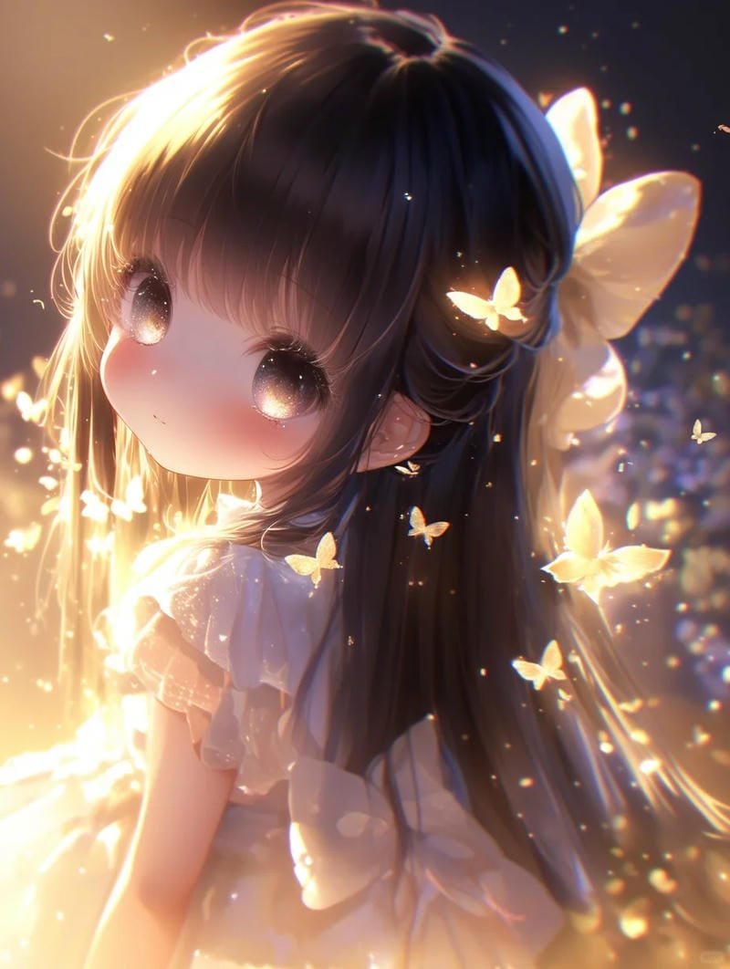 hình ảnh chibi nữ cute đơn giản (17)