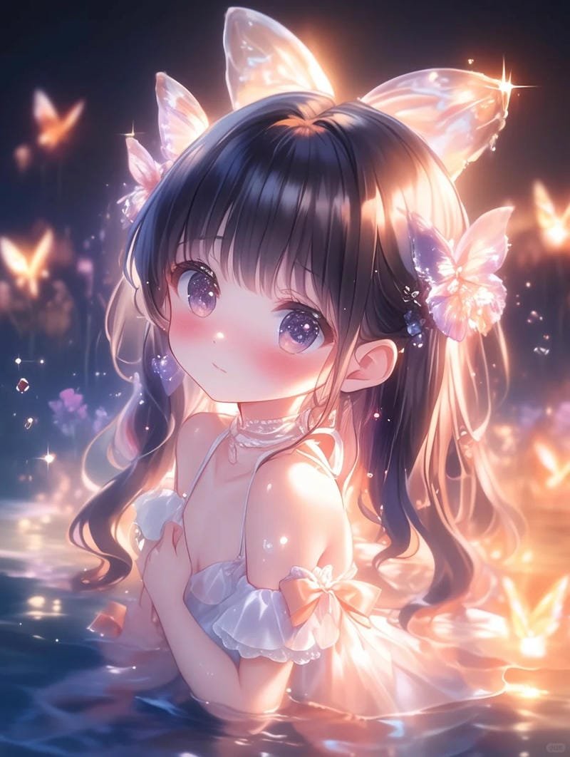 hình ảnh chibi nữ cute đơn giản (19)