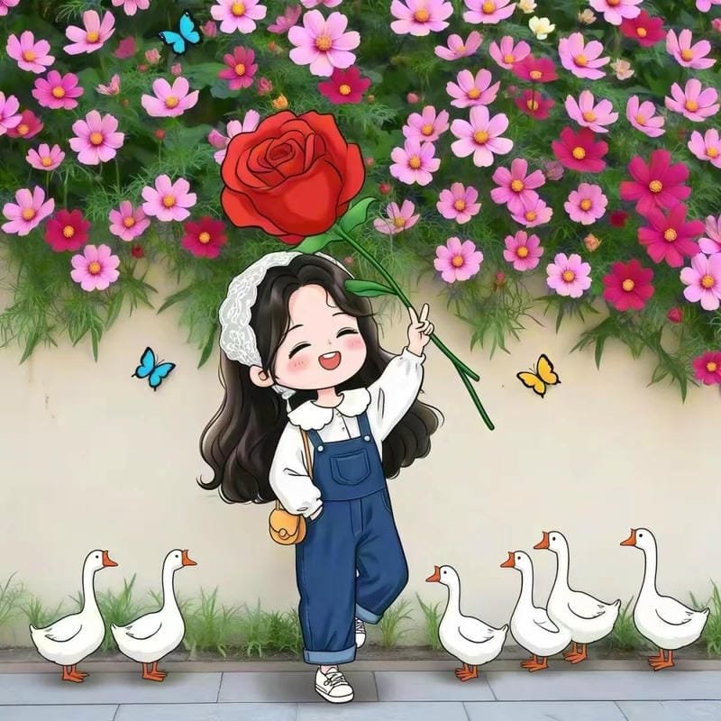 hình ảnh chibi nữ cute đơn giản (30)