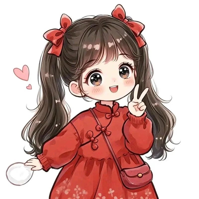 hình ảnh chibi nữ cute đơn giản (42)