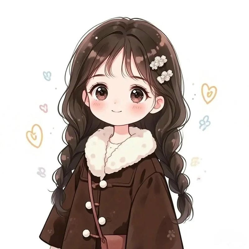 hình ảnh chibi nữ cute đơn giản (47)