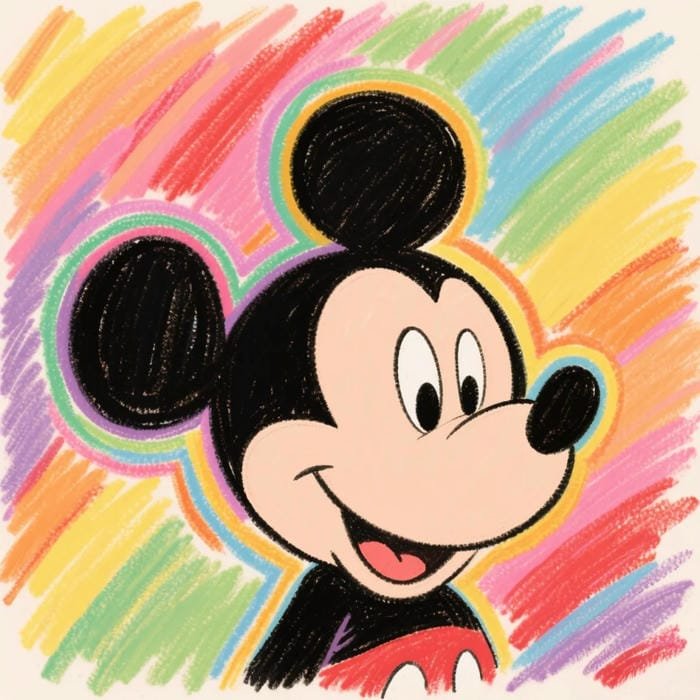 hình ảnh chuột mickey dễ thương