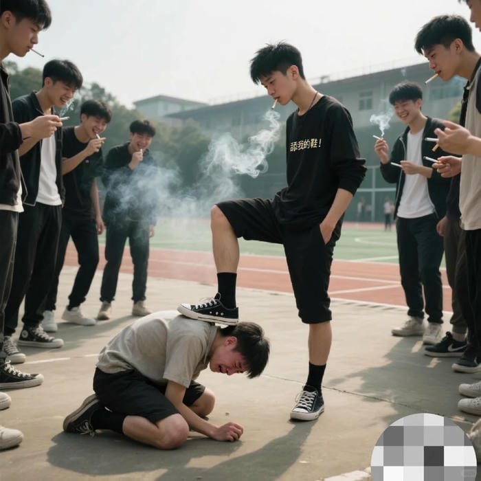 hình ảnh bạo lực học đường (34)