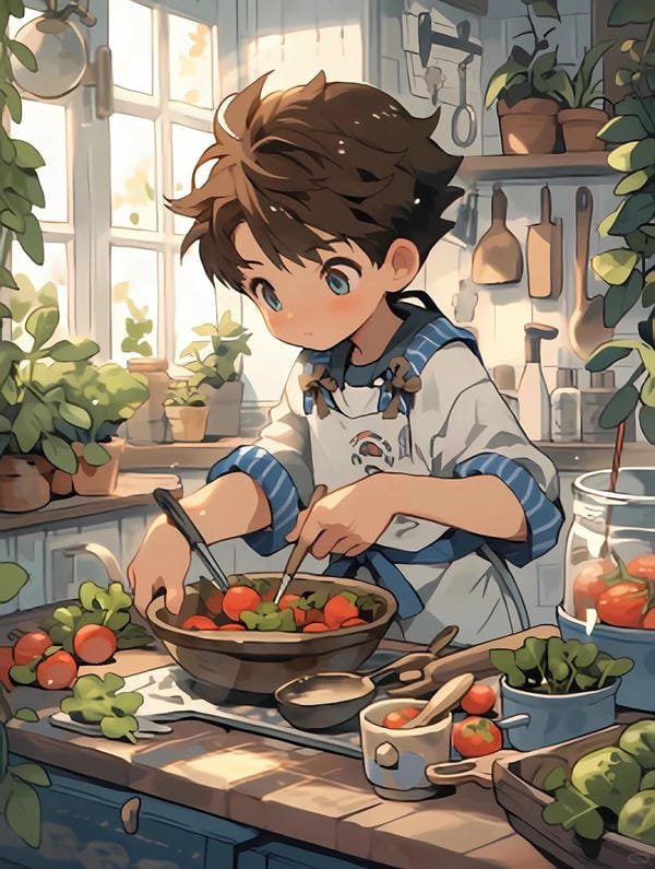 anime nấu ăn (1)