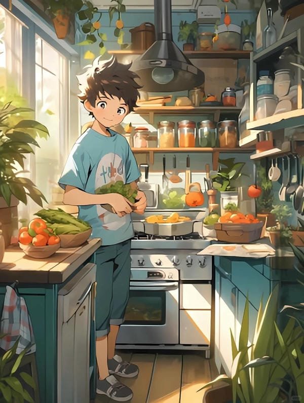 anime nấu ăn (2)