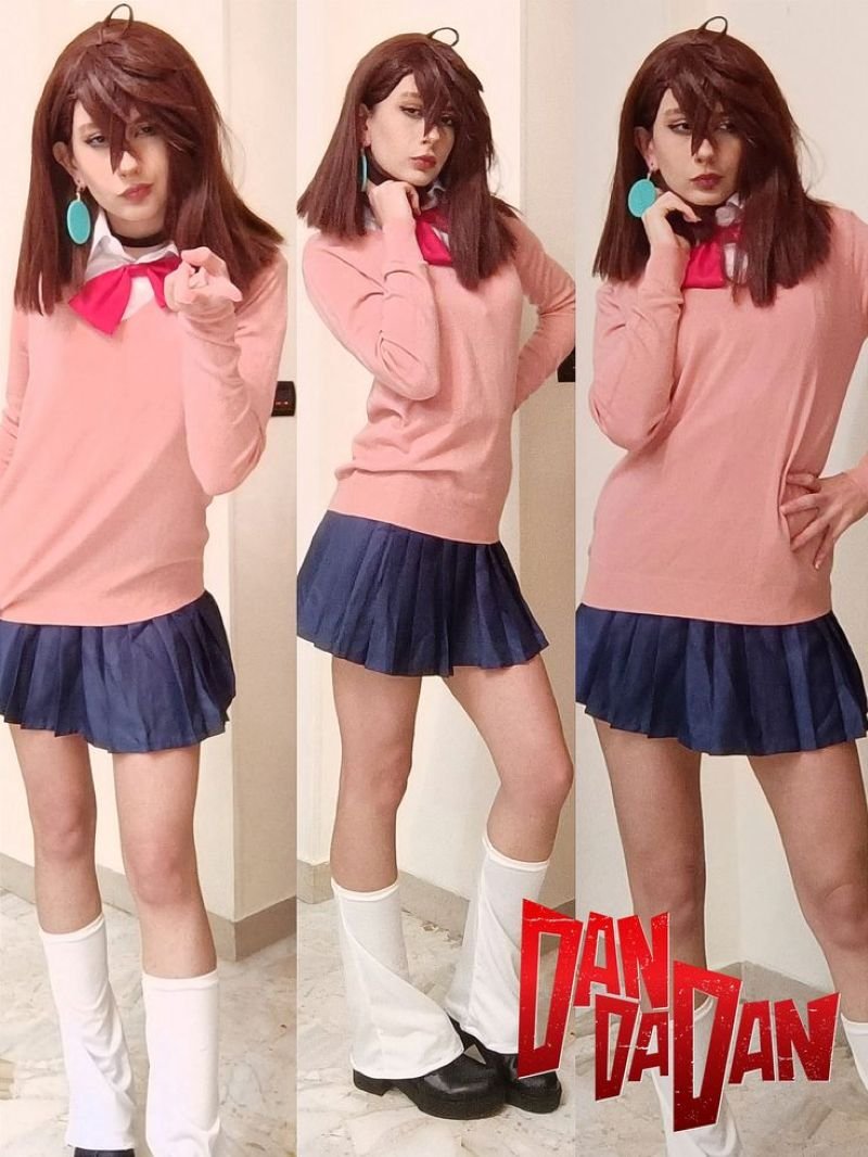 dandadan momo ayase cosplay