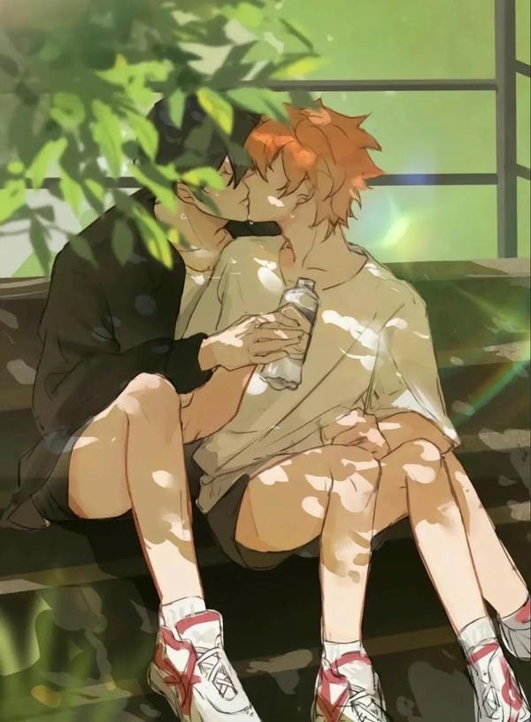 hinata x kageyama (2)