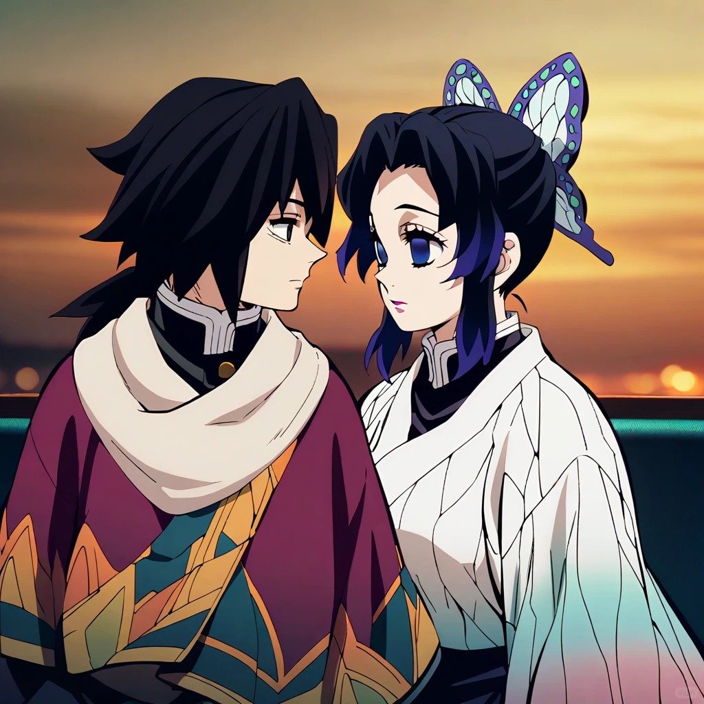 hình shinobu x giyuu