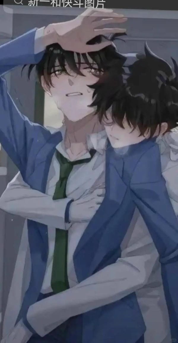 kaito kid x shinichi (2)