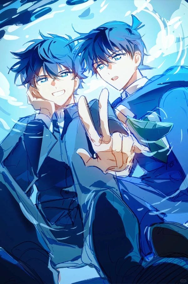 kaito kid x shinichi (7)