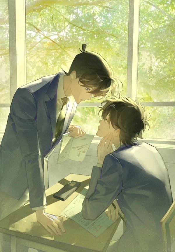 kaito kid x shinichi (8)