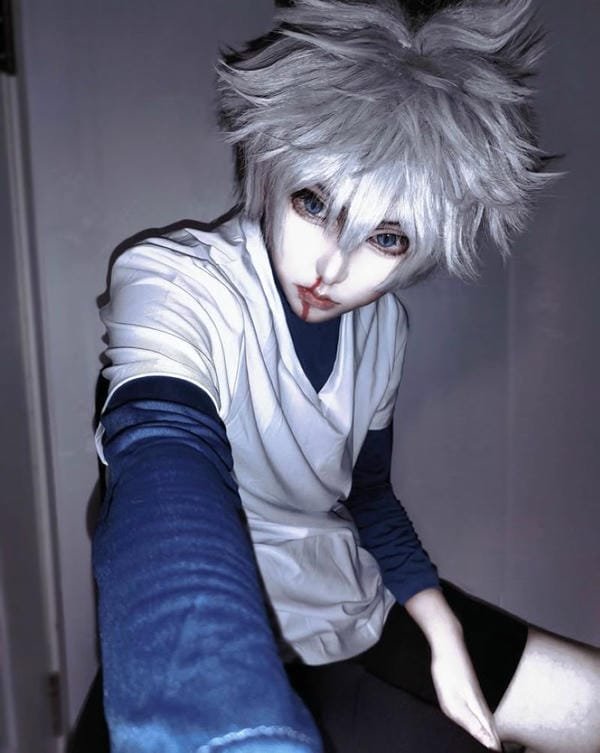 killua cosplay (19) killua cosplay (19)