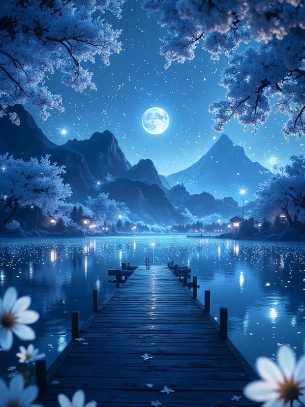 phong cảnh anime đêm (20)