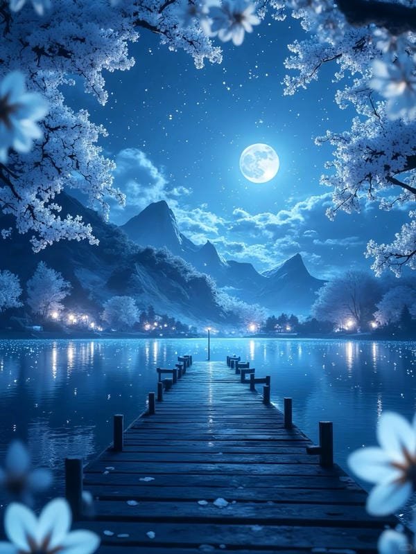 phong cảnh anime đêm (21)